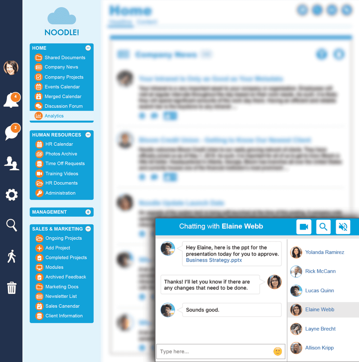 Intranet Instant Messaging