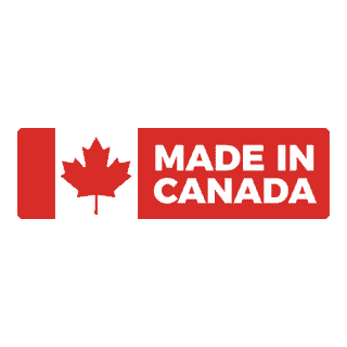 Made in canada logo.
